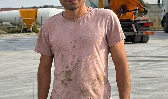 Beton karıştırıcısının içinde sıkışan işçi öldü