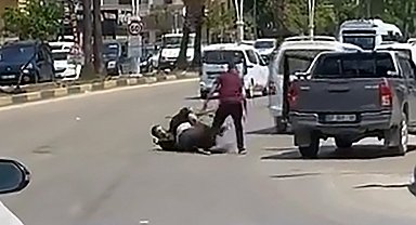 Cadde ortasındaki kavga, aile meselesinden çıkmış; taraflar tutuklandı