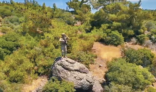 Çanakkale'de jandarmadan orman yangınlarına karşı önleyici denetim
