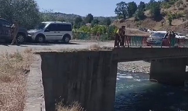 Çayda akıntıya kapılıp kayboldu
