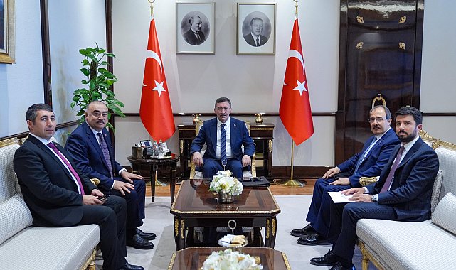 Cevdet Yılmaz, Azerbaycan'ın Ankara Büyükelçis Memmedov'u kabul etti