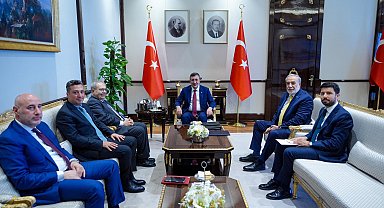 Cevdet Yılmaz, Lübnan Başbakan Yardımcısı Mitri ile görüştü