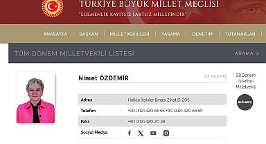 CHP İstanbul Milletvekili Nimet Özdemir partisinden istifa etti