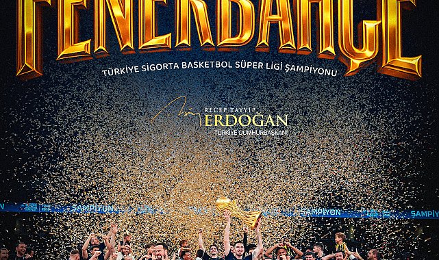 Cumhurbaşkanı Erdoğan'dan Fenerbahçe'ye tebrik mesajı