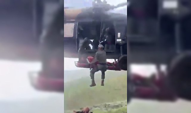 Dağda kalp krizi geçirdi; askeri helikopter ile kurtarıldı