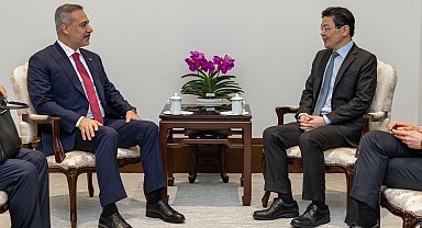 Dışişleri Bakanı Fidan, Singapur'da