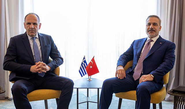 Dışişleri Bakanı Fidan, Yunan mevkidaşı Gerapetritis ile görüştü