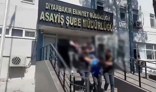 Diyarbakır'da banka şubesine silahla saldıran 2 şüpheli tutuklandı