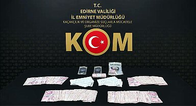 Edirne'de 'tefecilik' operasyonu; 1 tutuklama