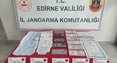 Edirne'deki tefecilik operasyonunda 6 tutuklama