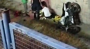 Eğitim sürüşünde motosikletle dereye uçan kadın, hayatını kaybetti