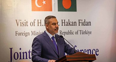 Fidan'dan Bangladeş'te 'İsrail' uyarısı: Ateşkesi sabote etme girişimlerine engel olunması şarttır