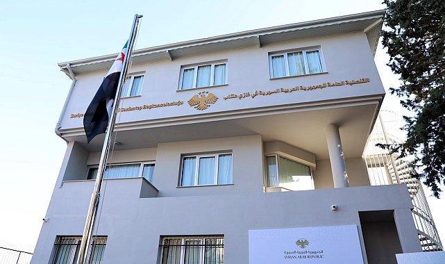 Gaziantep'te Suriye Arap Cumhuriyeti Başkonsolosluğu yeniden açıldı