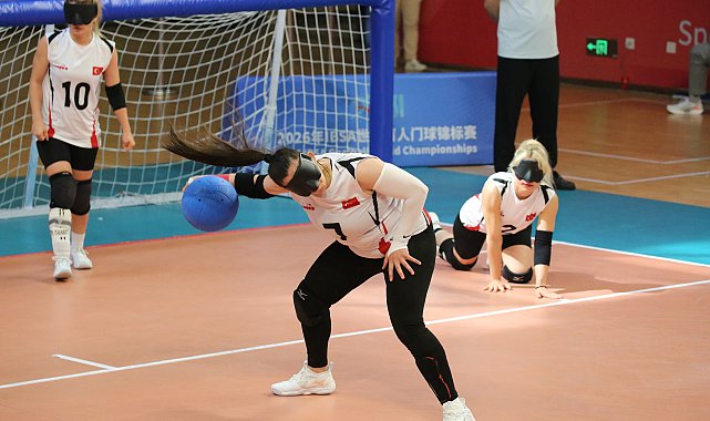 Goalball Dünya Şampiyonası'nda 2'nci gün karşılaşmaları tamamlandı