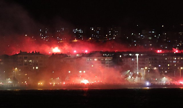Göztepe'de 101'inci yıl coşkusu yaşandı