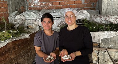 İpek böcekçiliği yaparak aile bütçelerine katkı sağlıyorlar