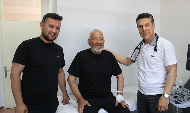 İstanbul'da 'riskli' denildi, Diyarbakır'da anjiyo ile sağlığına kavuştu