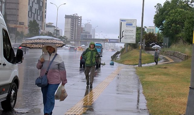 İstanbul'da sağanak etkili oldu