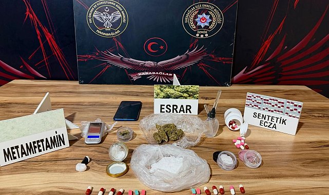 İzmir'de uyuşturucu operasyonu: 3 tutuklama