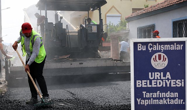 İzmir'in Urla ilçesine 150 milyon TL'lik asfalt yatırımı