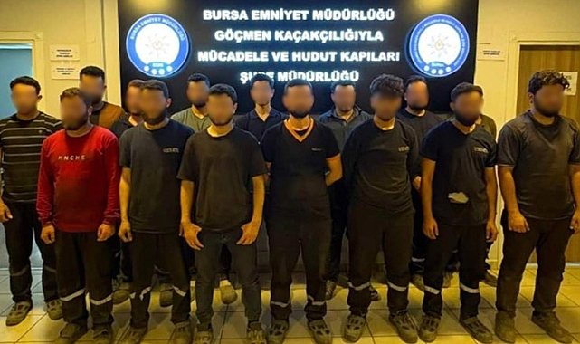 Kaçak göçmenlere yer temin edip, çalıştıran 2 şüpheliye gözaltı
