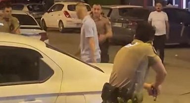 Kesici aletle bekçilere saldıran şüpheli, bacağından vurularak yakalandı