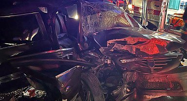 Kırklareli'de otomobiller çarpıştı; 2 ölü, 4 yaralı