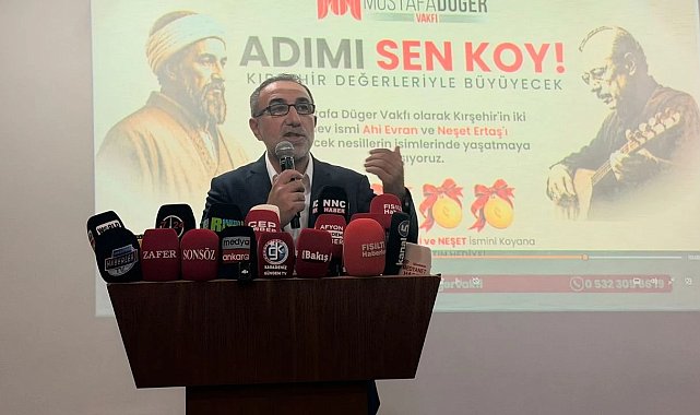 Kırşehir'de 'Ahi' ve 'Neşet' ismi verilen bebeklere 4 çeyrek altın