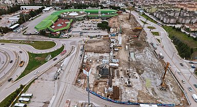 Kocaeli'de 'Körfezray Metro Projesi'nin çalışmaları devam ediyor