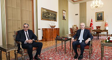 Kurtulmuş, Birleşik Krallık-Türkiye Parlamentolar Arası Dostluk Grubu Başkanı ile görüştü