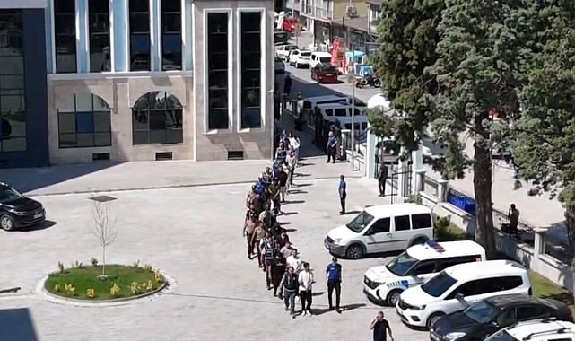 Kütahya'da uyuşturucu operasyonu; 28 gözaltı