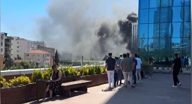 Maltepe'de inşaatta yangın - 2 la