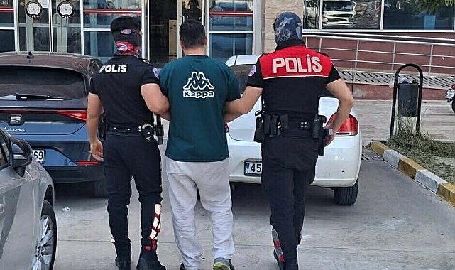 Manisa'da, 60 yıl hapisle aranan firari hükümlü yakalandı