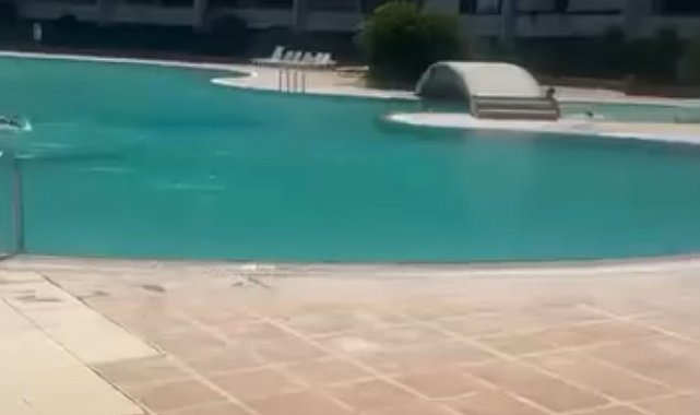 Mersin'de bir kadının haşema ile havuza alınmadığı iddiası