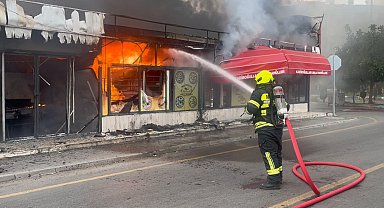 Mersin'de fırında çıkan hasara neden oldu