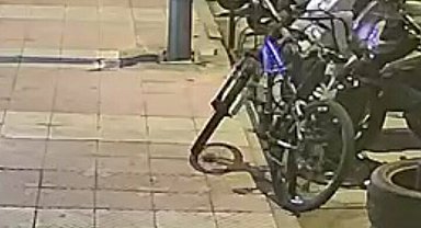 Motosiklet hırsızlığı şüphelisi 120 güvenlik kamerası incelenerek yakalandı