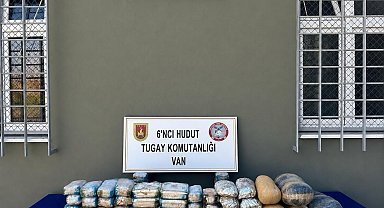 MSB: Van hudut hattında 44 kilo uyuşturucu ele geçirildi
