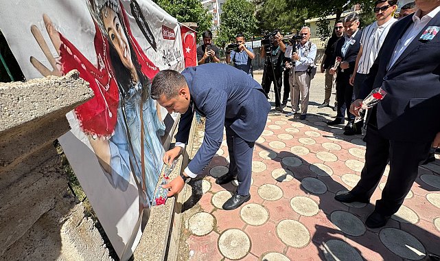 Şehit öğretmen Aybüke Yalçın ve 2 asker, Batman'da anıldı