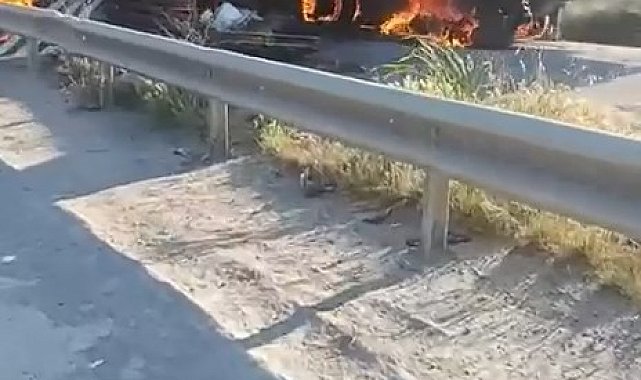 Şile'de park halindeki kamyonun dorsesine çarpan motosikletli ağır yaralandı