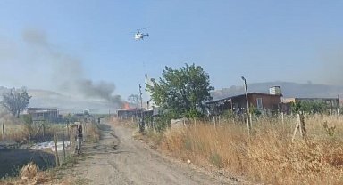 Silivri'de otluk alanda yangın -1