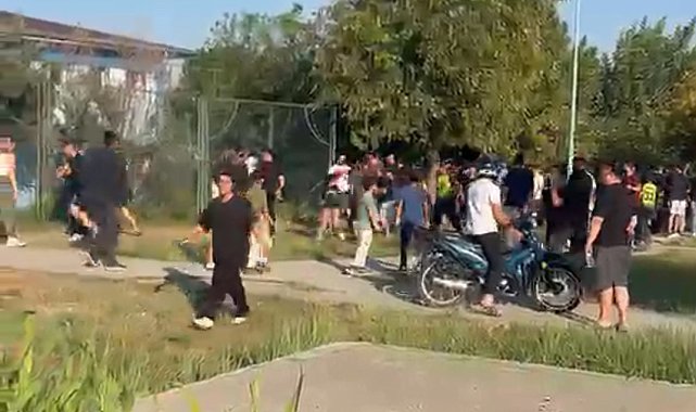 Tarsus'ta köyler arası futbol turnuvasında maç sonu kavgası