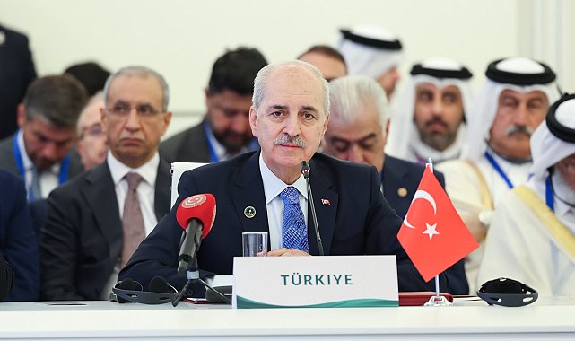 TBMM Başkanı Kurtulmuş, İSİPAB 20'nci Konferansı'nda konuştu