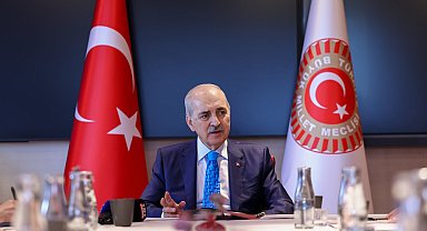 TBMM Başkanı Kurtulmuş, İsveç'te Süryani toplumu temsilcilerini kabul etti