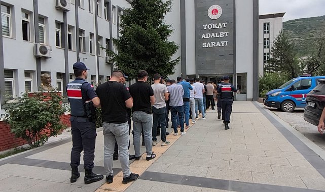 Tokat merkezli uyuşturucu operasyonu: 12 gözaltı