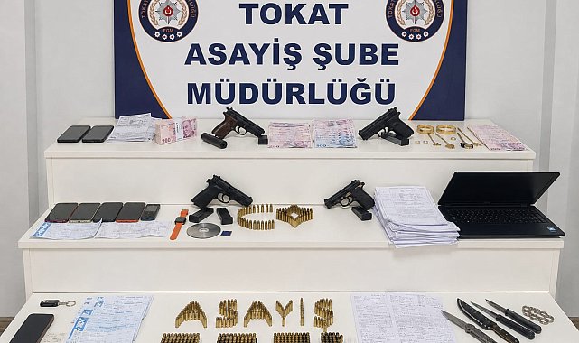 Tokat'ta dolandırıcılık operasyonu; 7 gözaltı