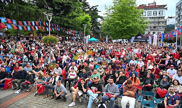 Trabzon, milli takım için tek yürek oldu