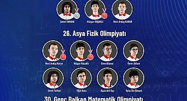 TÜBİTAK bünyesinde yetişen öğrencilerden uluslararası başarı