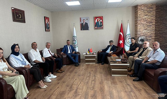 Ukrayna Büyükelçiliği'nden SANKON'A ziyaret