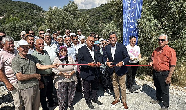 Yeniköy Kemerköy Enerji, Milas'ta 2 kilometrelik parka yolu tamamlandı