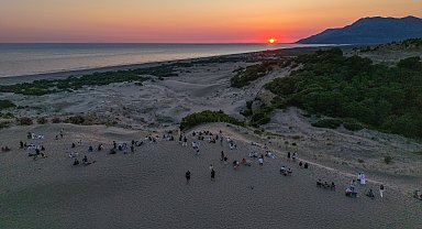Yeşilçam'ın çölü Patara Kum Tepeleri'nde gün batımı şöleni